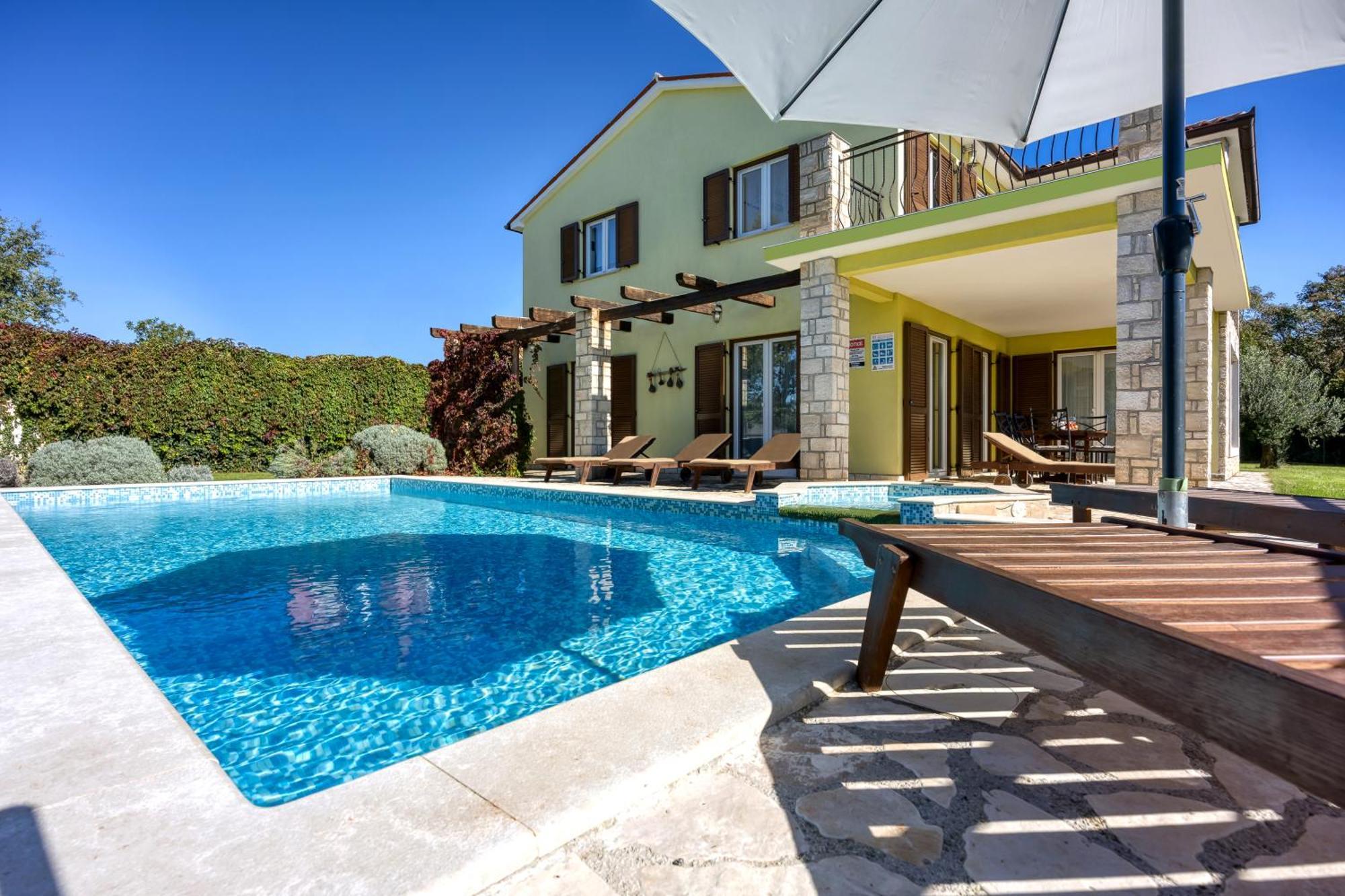Villa Kontesici 14 Zelena Laguna ภายนอก รูปภาพ